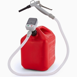 Battery Fuel Transfer Pump, Gasoline & Diesel, 2.4 Gpm